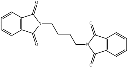 2-[4-(1,3-dioxo-1,3-dihydro-2H-isoindol-2-yl)butyl]-1H-isoindole-1,3(2H)-dione Struktur