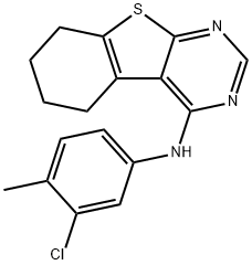 N-(3-chloro-4-methylphenyl)-5,6,7,8-tetrahydrobenzo[4,5]thieno[2,3-d]pyrimidin-4-amine|