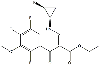 364069-18-1 (Z)-乙基 3-(((1R,2S)-2-氟环丙基)氨基)-2-(2,4,5-三氟-3-甲氧基苯甲酰)丙烯酰基酯