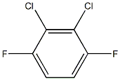 2,3-dichloro-1,4-difluorobenzene Structure