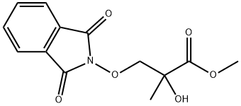 Methyl 3-((1,3-Dioxoisoindolin-2-Yl)Oxy)-2-Hydroxy-2-Methylpropanoate Structure