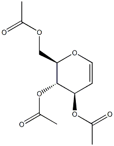 Tri-O-acetyl-D-glucal Structure