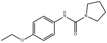 N-(4-ETHOXYPHENYL)PYRROLIDINE-1-CARBOXAMIDE Structure