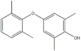 4-(2,6-dimethylphenoxy)-2,6-dimethyl-phenol Struktur