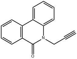 5-(prop-2-yn-1-yl)phenanthridin-6(5H)-one Structure