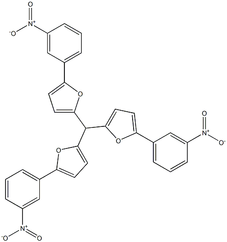 374918-79-3 2-[bis[5-(3-nitrophenyl)furan-2-yl]methyl]-5-(3-nitrophenyl)furan