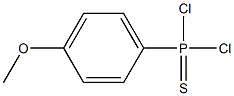 Phosphonothioic dichloride, (4-methoxyphenyl)- (9CI) 结构式