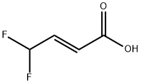4,4-Difluoro-but-2-enoic acid,37759-73-2,结构式