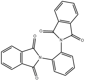 1H-Isoindole-1,3(2H)-dione,2,2'-(1,2-phenylene)bis- Structure