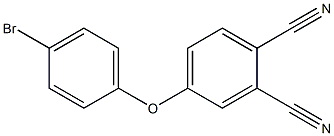 4-(4-bromophenoxy)benzene-1,2-dicarbonitrile Struktur