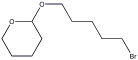 2H-Pyran, 2-[(5-bromopentyl)oxy]tetrahydro- Struktur
