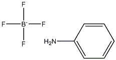 Benzenamine, tetrafluoroborate(1-) Structure