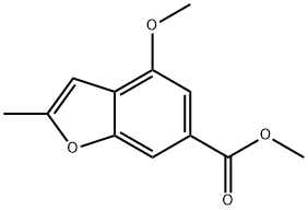 37978-63-5 4-Methoxy-2-methyl-benzofuran-6-carboxylic acid methyl ester