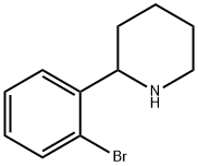 2-(2-bromophenyl)piperidine Structure