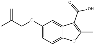 2-methyl-5-((2-methylallyl)oxy)benzofuran-3-carboxylic acid|