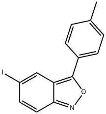 5-Iodo-3-p-tolyl-benzo[c]isoxazole Struktur