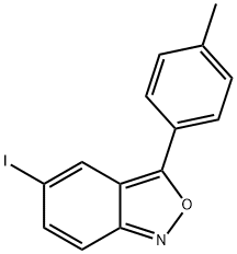 5-碘-3-(对甲苯基)苯并[C]异噁唑, 384796-44-5, 结构式