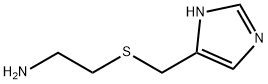 2-(1H-imidazol-5-ylmethylsulfanyl)ethanamine,38585-66-9,结构式