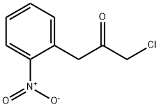 1-chloro-3-(2-nitrophenyl)propan-2-one Struktur