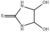 2-Imidazolidinethione, 4,5-dihydroxy- Structure