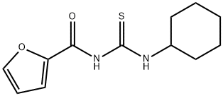 N-[(cyclohexylamino)carbonothioyl]-2-furamide,391247-63-5,结构式