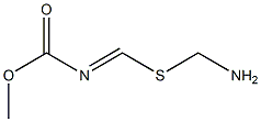 methyl N-(amino-methylsulfanyl-methylidene)carbamate Structure