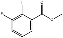 2-碘-3-氟苯甲酸甲酯, 393-78-2, 结构式