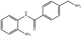 4-(氨基甲基)-N-(2-氨基苯基)苯甲酰胺,394253-88-4,结构式