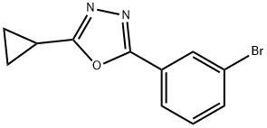 39959-43-8 2-(3-溴苯基)-5-环丙基-1,3,4-噁二唑