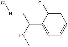 1-(2-CHLOROPHENYL)-N-METHYLETHANAMINE HYDROCHLORIDE Structure