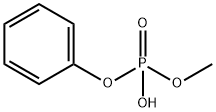 Phosphoric acid, monomethyl monophenyl ester Struktur