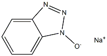 1H-Benzotriazole, 1-hydroxy-, sodium salt 化学構造式