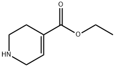 1,2,3,6-四氢吡啶-4-甲酸乙酯 结构式