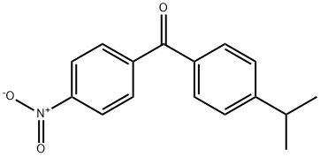 (4-Isopropyl-phenyl)-(4-nitro-phenyl)-methanone 结构式