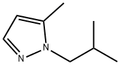 1-isobutyl-5-methyl-1H-pyrazole 化学構造式