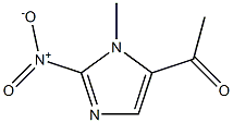 1-(3-methyl-2-nitroimidazol-4-yl)ethanone Struktur