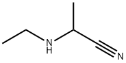 2-(ethylamino)propanenitrile 化学構造式