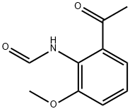 N-(2-ACETYL-6-METHOXYPHENYL)FORMAMIDE,408507-83-5,结构式