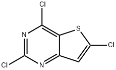 2,4,6-trichlorothieno[3,2-d]pyrimidine Structure