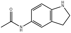 N-(INDOLIN-5-YL)ACETAMIDE Struktur