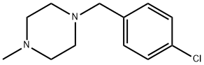 1-(4-chlorobenzyl)-4-methylpiperazine Structure