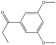 1-(3,5-二甲氧基苯基)丙-1-酮, 41497-31-8, 结构式