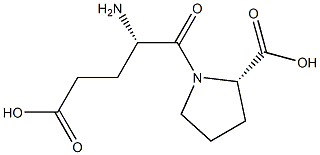 L-Proline, L-a-glutamyl- Structure