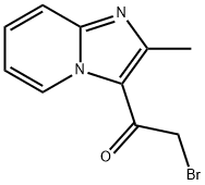 2-bromo-1-(2-methylimidazo[1,2-a]pyridin-3-yl)ethanone,420119-18-2,结构式