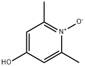 2,6-二甲基-4-羟基吡啶氮氧化物,42051-83-2,结构式