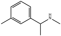 N-甲基-1-(间甲苯基)乙烷-1-胺,42071-13-6,结构式
