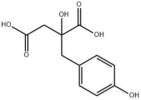 Butanedioic acid, 2-hydroxy-2-[(4-hydroxyphenyl)methyl]-|红果酸