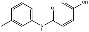 (Z)-4-oxo-4-(m-tolylamino)but-2-enoic acid 结构式