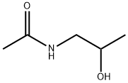 Acetamide, N-(2-hydroxypropyl)- 化学構造式
