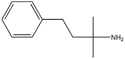 2-METHYL-4-PHENYLBUTAN-2-AMINE Structure